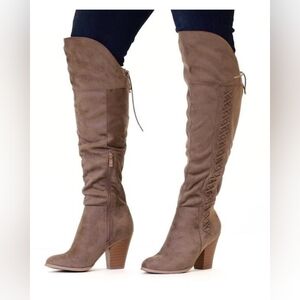 Brinley Co. Over the knee boots NIB